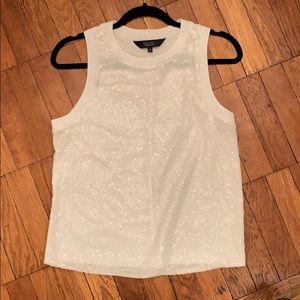 NEVER WORN RACHEL Rachel Roy sequins tank